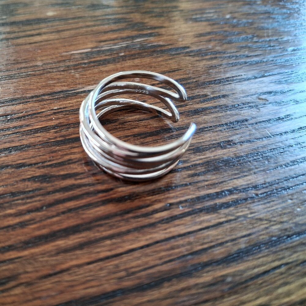 Sterling Silver Ring New - Picture 2 of 3
